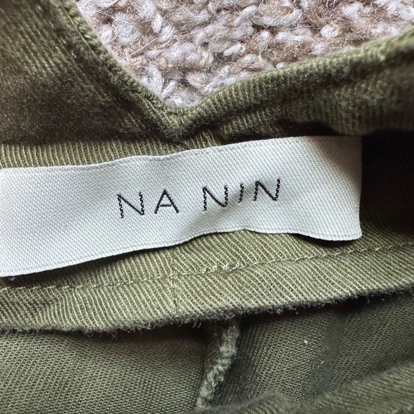 Na Nin Townes Cotton Twill Trouser / Vine - Picture 6 of 11